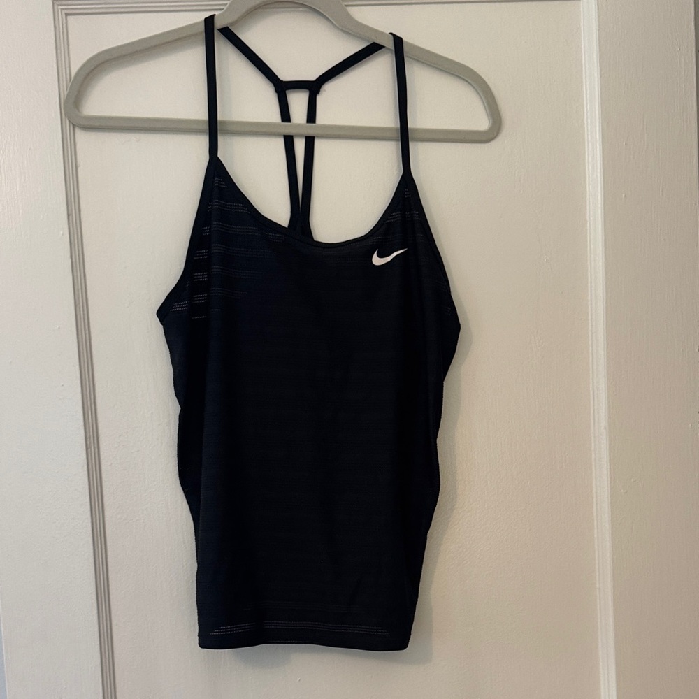 Nike Women's Black Strappy Tank Top